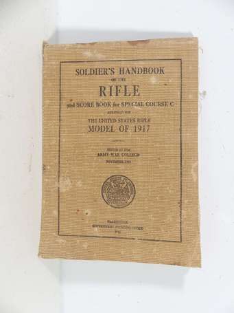 14/18 - Usa - Manuel du fusil 1917 remis aux 