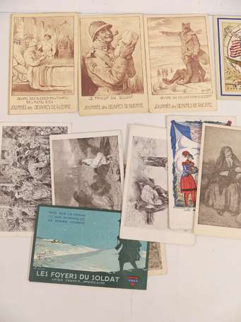 14/18 - Cartes Postales - 25 cartes 