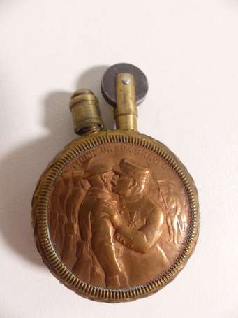 14/18 - Art du poilu - Briquet rond 