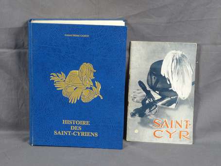 2 livres - Histoire des St Cyriens par le Colonel 