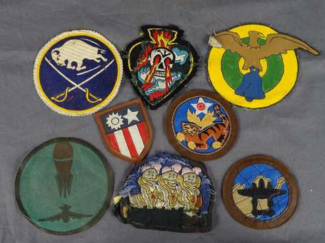 US - Lot d'insignes Air force essentiellement , 