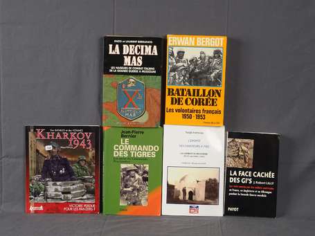 6 Livres - les commandos des tigres, bataillon de 