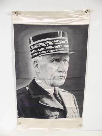 FR2GM - Pétain - Un portrait du Maréchal tissus 