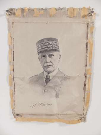FR2GM - Pétain - Portrait du Maréchal tissé sur 