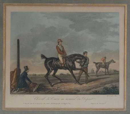 VERNET Carle (d'après) Suite de quatre gravures en