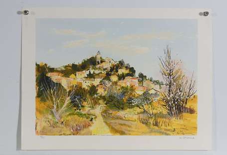 JOUENNE Michel (1933-2021)- Paysage provençal. 