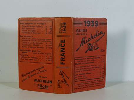 [GUIDE MICHELIN] - Guide du pneu Michelin 1939 - 