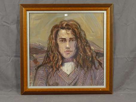 BOUCHAUD Jean (1891-1977) - Portrait d'un jeune 