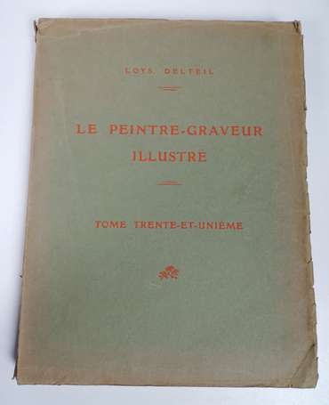 DELTEIL (Loys) - Le peintre-graveur illustré. Tome