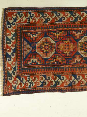 Tapis Moghan (chaîne, trame et velours en laine), 