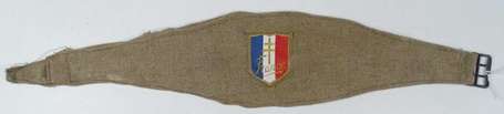 FR39/45  - Brassard souvenir avec insigne croix de