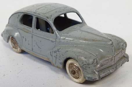 Dinky toys - Peugeot 203 grise,  Grande lunette, 