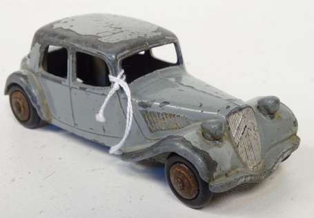 Dinky toys - Citroën Traction grise, modèle avec 