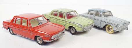 Dinky toys - Lot de 3 véhicules : BMW X2 et Simca 