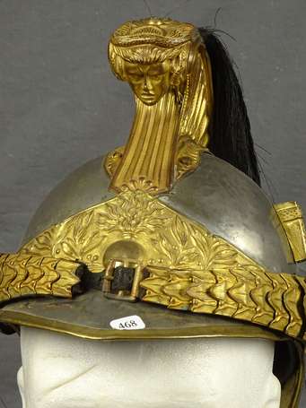 Casque de Dragon, officier, bel état 