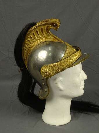 Casque de Dragon, officier, bel état 