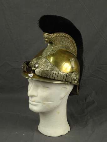Casque de Gendarme à cheval, bel état 