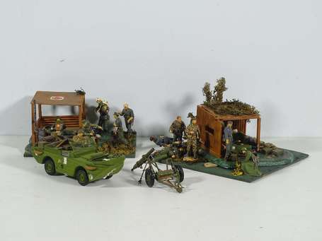 Dioramas militaires - scènes 2 gm 
