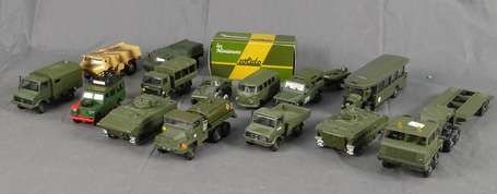 Solido ATLAS - Lot de 14 véhicules militaires 
