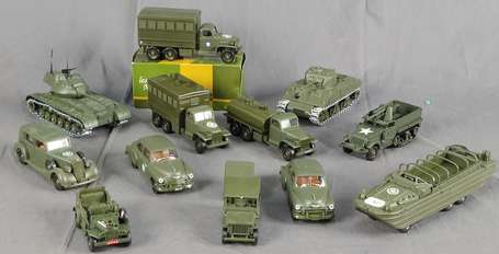 Solido ATLAS - Lot de 12 véhicules militaires 
