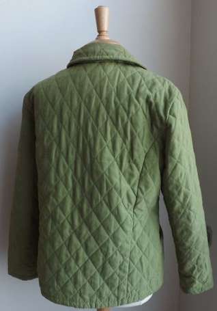 BARBOUR - Veste matelassée vert pistache T. 42. On