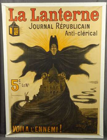 LA LANTERNE Journal Républicain Anticlérical 