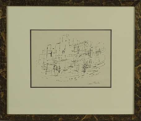 PLACIDE Laure (1917-2014) - Composition (ville 