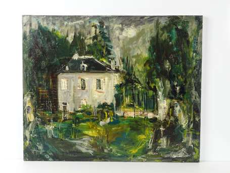 THIOUT Jacques (1913-1971), La maison blanche en 