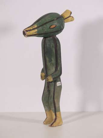 Statuette votive en bois léger 'Kachina' 