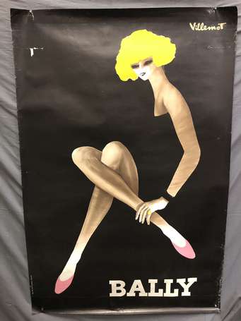 VILLEMOT - Affiche illustrée pour les « Chaussures