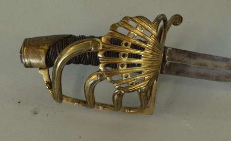 Sabre de cavalerie type 1792 à double bélière avec