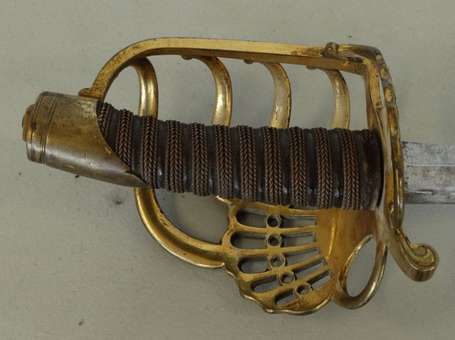 Sabre de cavalerie type 1792 à double bélière avec