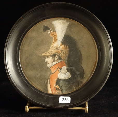 Portrait d'un officier de la Garde Nationale. 
