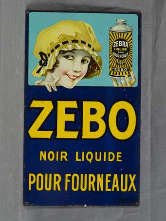 ZEBO Zebra Noir Liquide pour Fourneaux : Tôle 