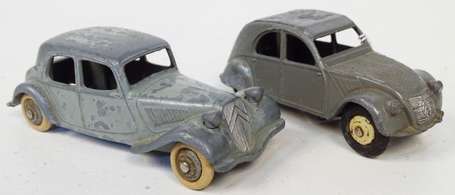 Dinky toys - lot de 2 véhicules, Citroën traction 