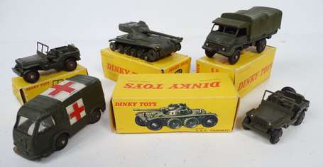 Dinky toys militaire - Ensemble de 6 véhicules, 