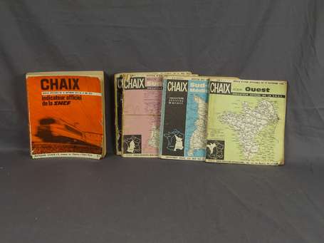 Chaix - revues d'horaire - 1964/68/64/74/70