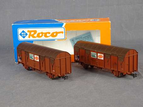 Roco - 2 wagons 
