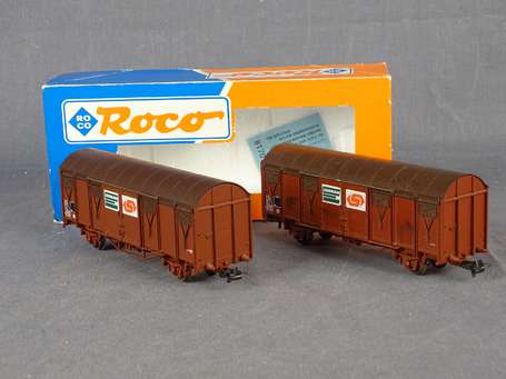 Roco - 2 wagons 