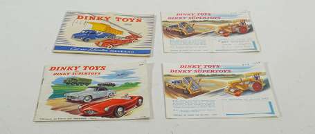 Dinky toys France - Catalogue 1955 - tres bel état