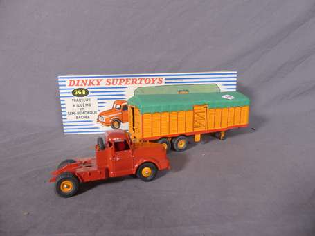 Dinky toys France - Tracteur Willeme et semi 