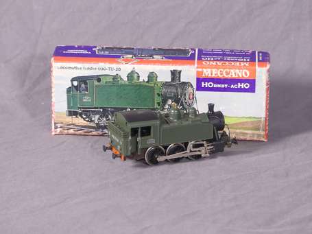 Hornby Ho  - Locomotive vapeur 030 Tu - verte - 