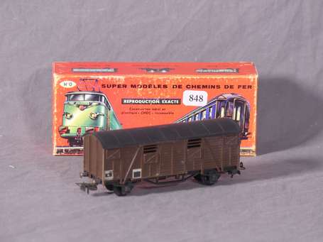 Smcf Ho - Wagon couvert - neuf boite ref 102