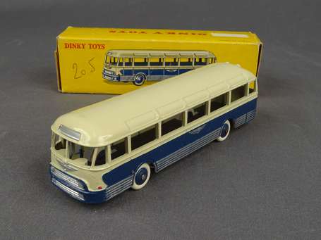 Dinky toys France- Autocar chausson, couleur bleue