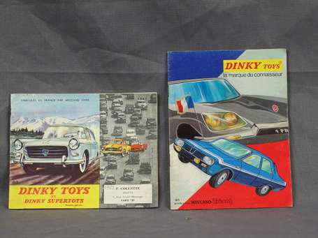 Dinky toys France- deux catalogue 1963/1971