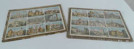 EXPOSITION UNIVERSELLE de 1878 : 2 puzzles 