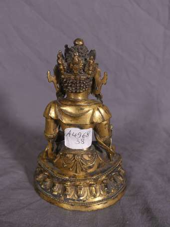 CHINE, Epoque MING (1368-1644) - Statuette de 