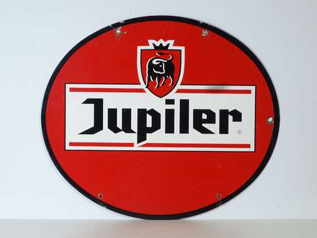 JUPILER Bière : Tôle double-face. Fonte 