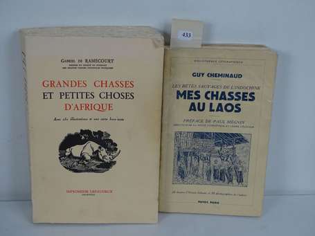 RAMECOURT (Gabriel de) - Grandes chasses et 