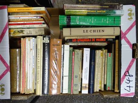 Lot de livres sur la chasse en général et les 